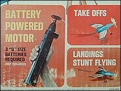 Remco Motorized Flying Rocket
