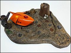 Land of the Giants Spindrift Crash Site Diorama Kit
