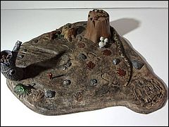 Land of the Giants Spindrift Crash Site Diorama Kit