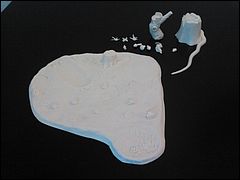 Land of the Giants Spindrift Crash Site Diorama Kit