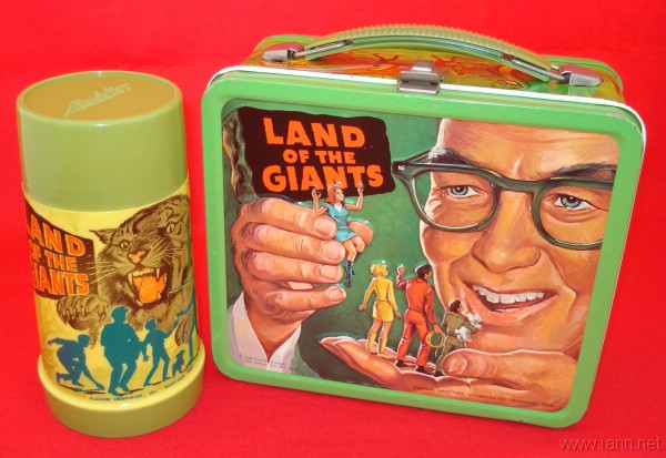 Aladdin Land of the Giants Thermos and Lunch Box
