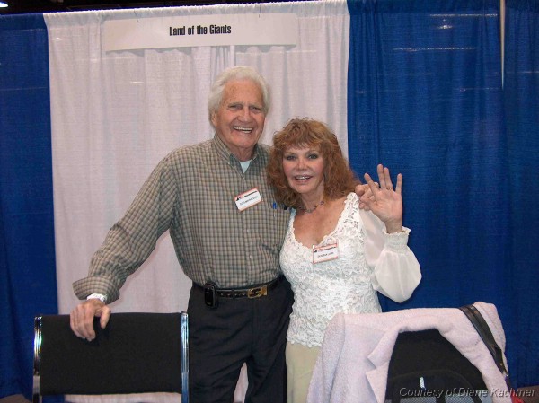 Don Matheson and Deanna Lund at the Anaheim Comic Con April 2010