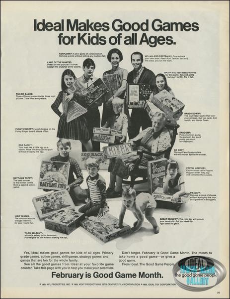 Ideal Board Game Ad