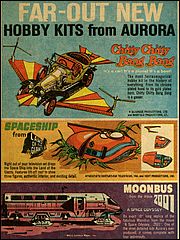 Aurora Spindrift Hobby Kit Ad