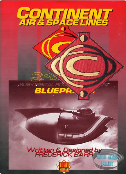 Continent Air & Space Lines Spindrift Patch