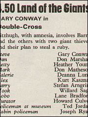 Double-Cross Friday 4th August 1972