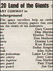 Underground Thursday 7th September 1972
