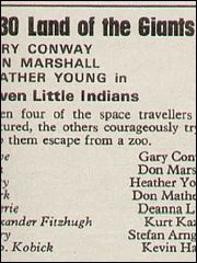Seven Little Indians Thursday 2nd November 1972
