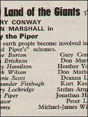 Pay the Piper Sunday 15th July 1973