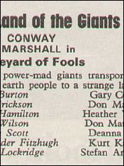 Graveyard of Fools Sunday 9th September 1973