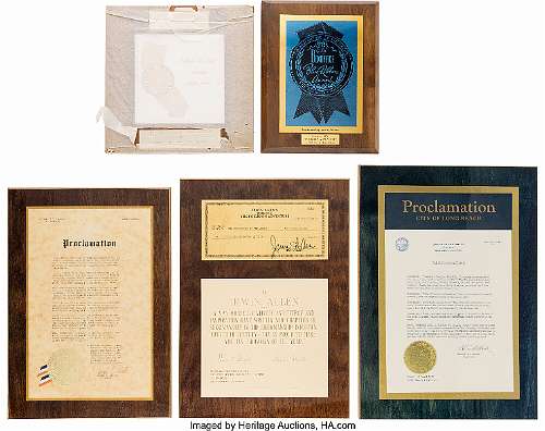 Proclamation Certificates
