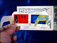 Time Tunnel 3D Glasses with Picture Book