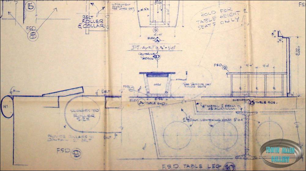 Jupiter 2 Galley Table