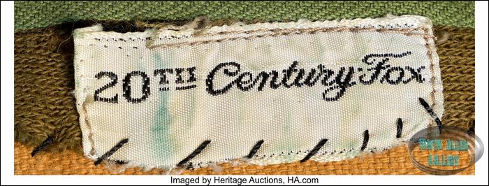 Lost in Space Alien Tunic Label