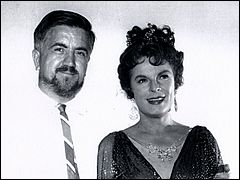 Paul Zastupnevich with Mercedes McCambridge