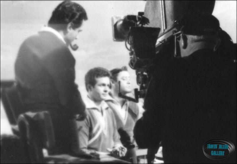 Mark and Guy being filmed