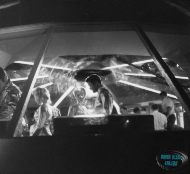 Crew filming inside the Jupiter 2