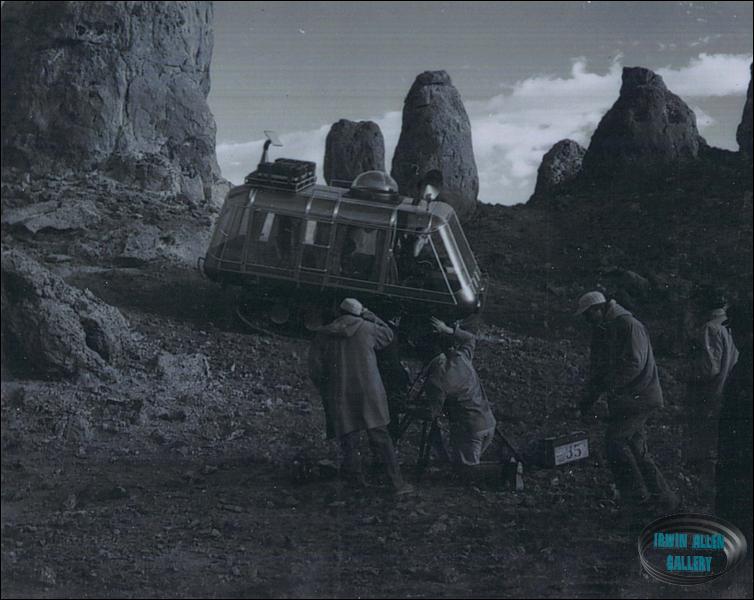Filming Full Scale Chariot at Trona Pinnacles