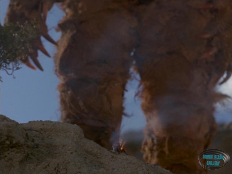 Filming Cyclops on location