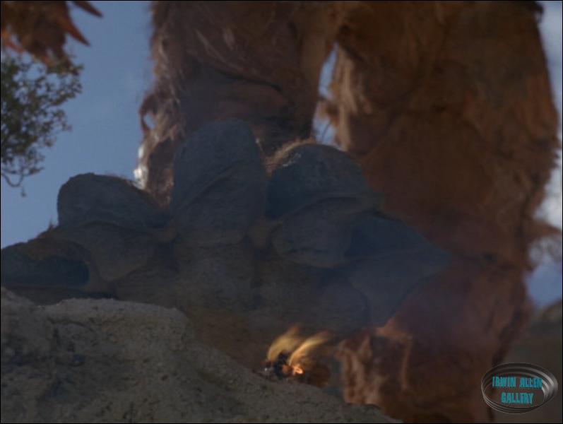 Filming Cyclops on location
