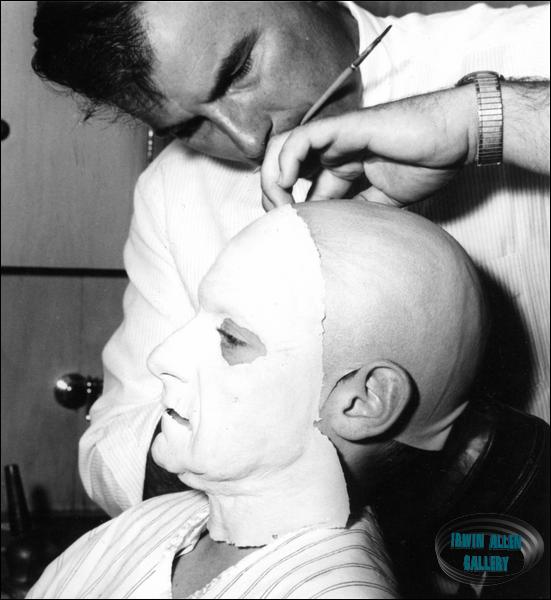 Frank Griffin working on Dr. Smith Mask