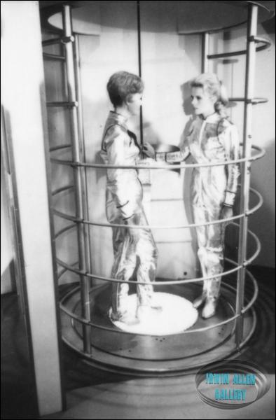 June and Marta in Jupiter 2 Elevator