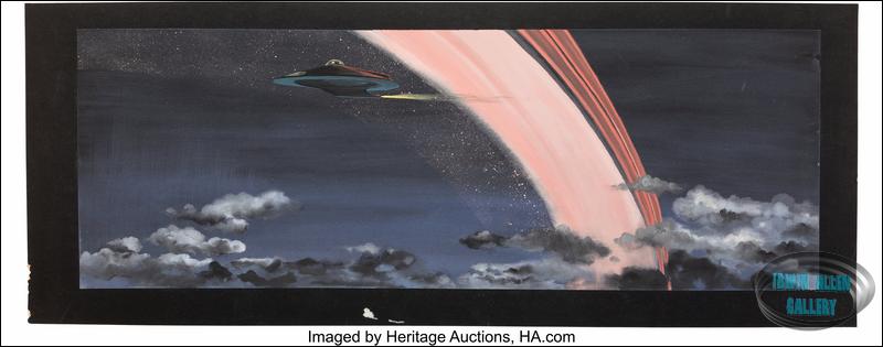 Gemini 12 Breaching Saturn's Rings