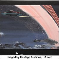 Gemini 12 Breaching Saturn's Rings