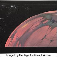 Gemini 12 Approaching Mars