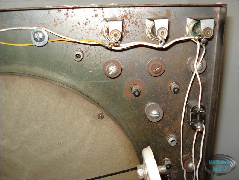 Back of Flight Console Radar Panel