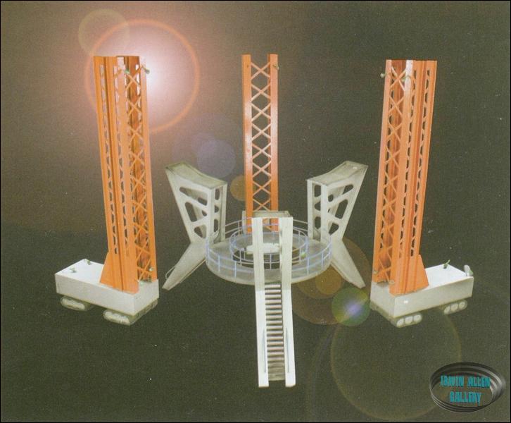 Original Launch Pad and Gantries