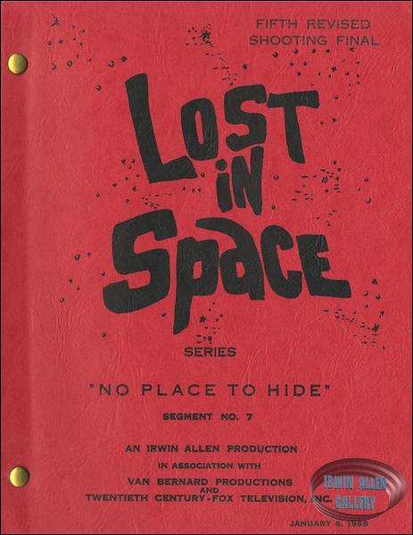 Original Script for No Place to Hide