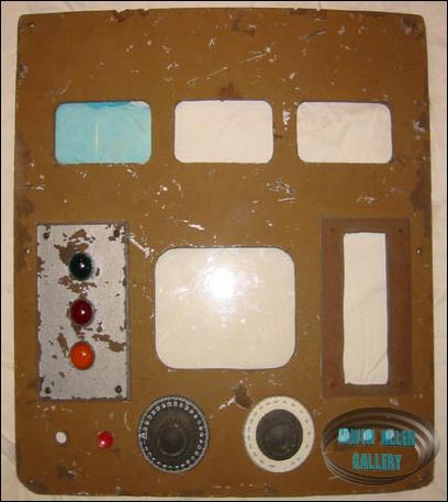 Original Seismograph Prop Faceplate