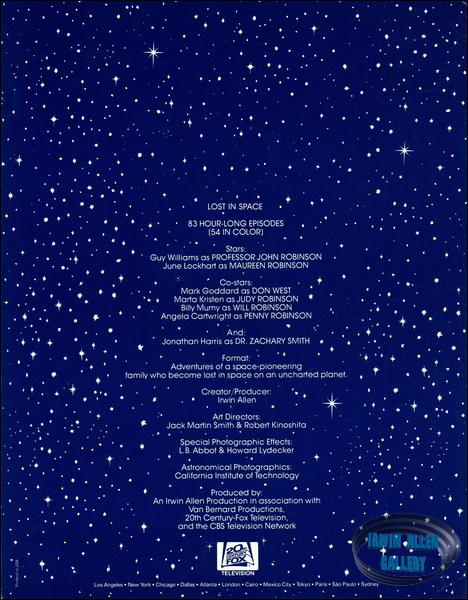 1990s Lost in Space Press Folder