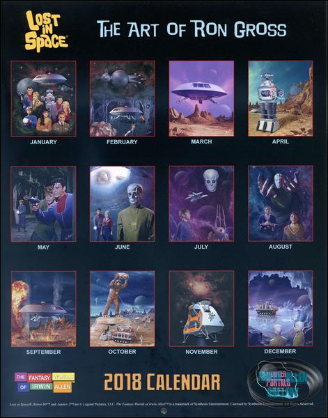 Lost in Space 2018 Calendar
