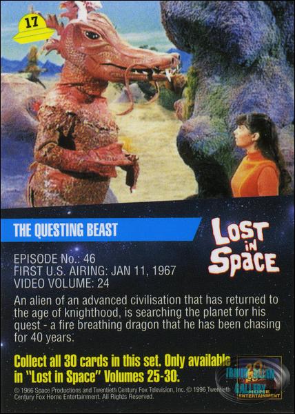 Back of Australian Video Card #17