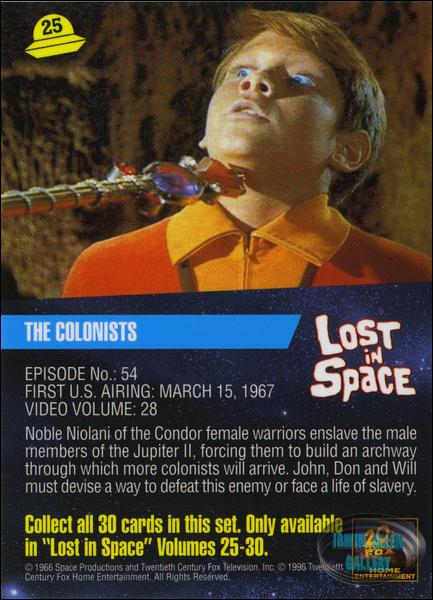 Back of Australian Video Card #25