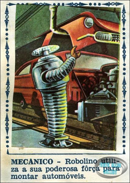 Brazillian Robot Art Sticker