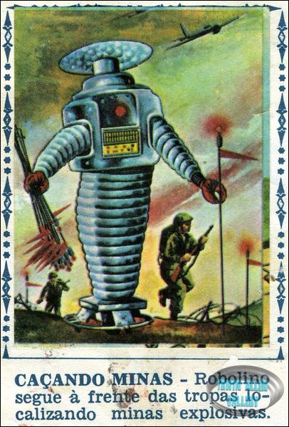 Brazillian Robot Art Sticker