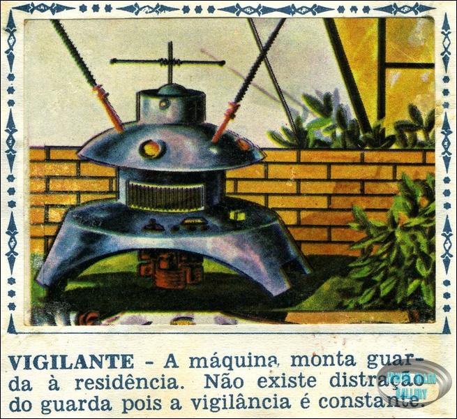 Brazillian Robot Art Sticker