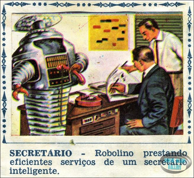 Brazillian Robot Art Sticker