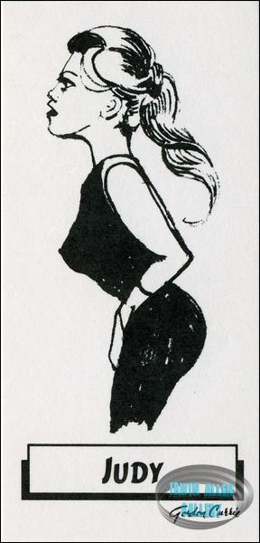 Judy Robinson Caricature Card