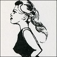 Judy Robinson Caricature Card