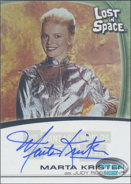Marta Kristen Autograph Card A7