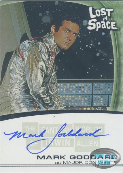 Mark Goddard Autograph Card A12