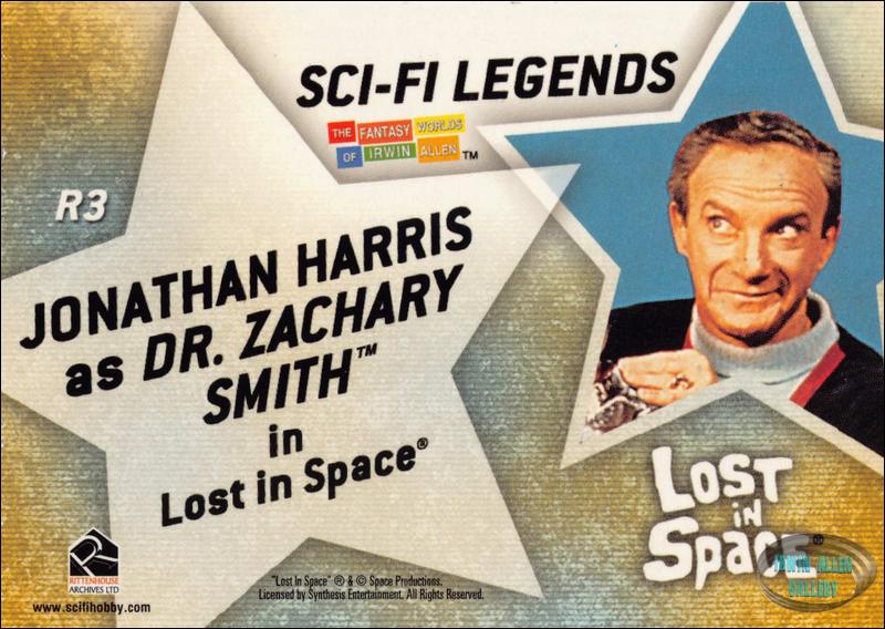 Legends Card Back #R3 Jonathan Harris