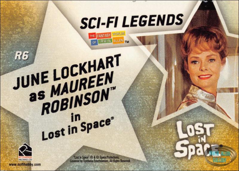 Legends Card Back #R6 June Lockhart