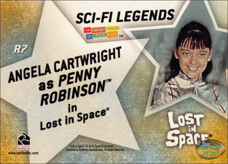 Legends Card Back #R7 Angela Cartwright
