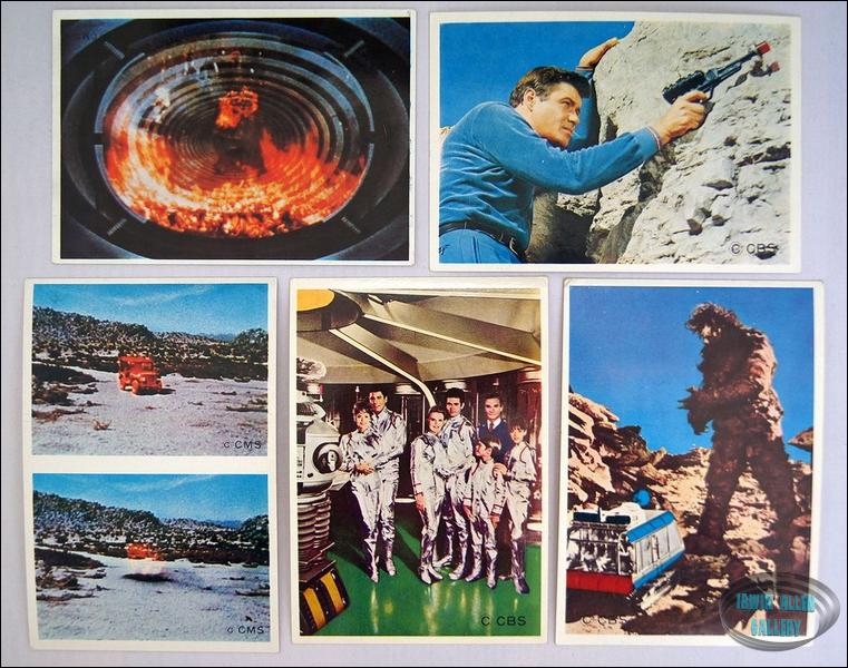 Lost in Space/Time Tunnel Candy Cards