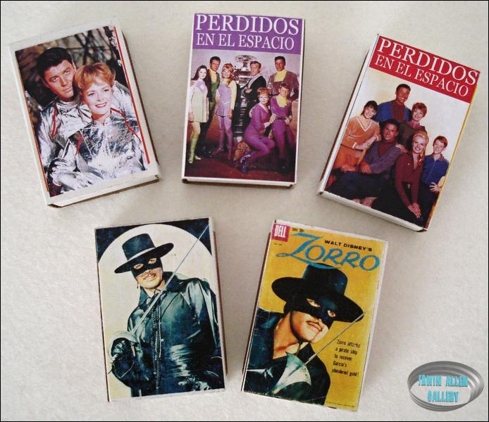 Lost in Space Matchboxes